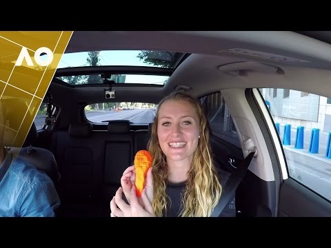 Kristina Mladenovic: Kia Open Drive | Australian Open 2017