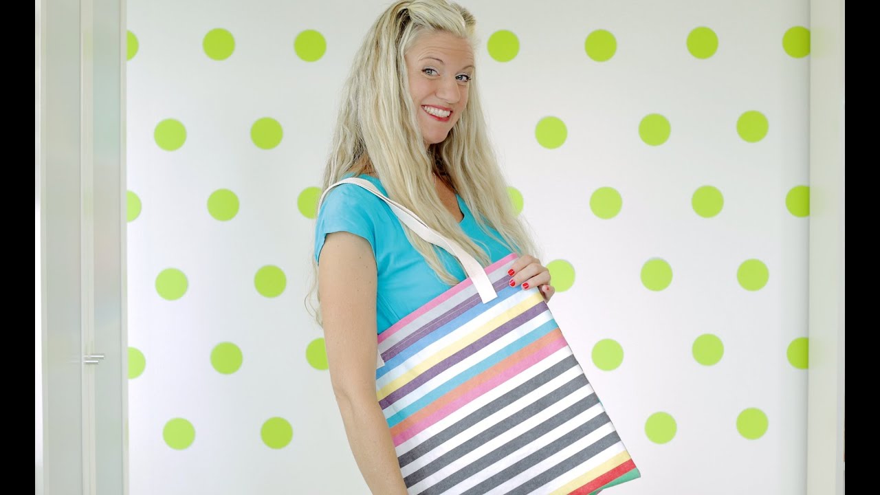 How to sew a Tote Bag--two ways