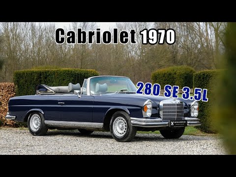 Thumbnail for 1970 Mercedes-Benz W111 280SE 3.5 Cabriolet by Mercedes-Benz W111