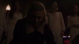 Riverdale 3x13 Betty saves Alice from dying at her baptism and Alice talks about selling the house