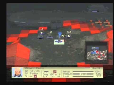 Front Mission 4 Walkthrough 56 - Mission 22 Defend the Carrier