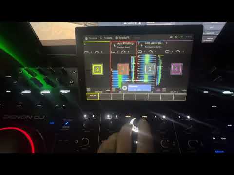 Denon Prime 4+ Sample pads #denonprime4 #prime4 #denondj