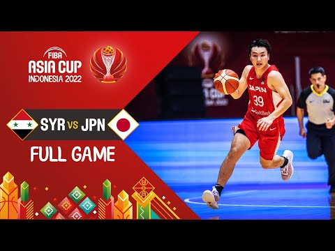 Syria 🇸🇾 - Japan 🇯🇵 | Basketball Full Game - #FIBAASIACUP 2022