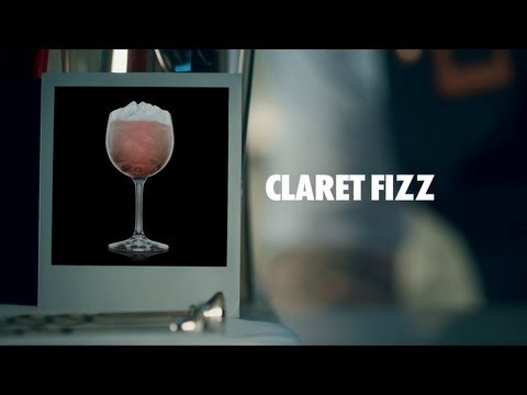 CLARET FIZZ DRINK RECIPE - HOW TO MIX