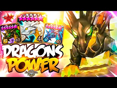 G2 CC CLEAVE with Charlotte and MASS DRAGONS - Summoners War