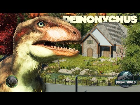 Adding the New DEINONYCHUS to Paleo Park! | Ep. 5 | JWE3
