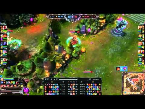 SKT T1 Faker -  Azir vs Ryze -  KR SoloQ