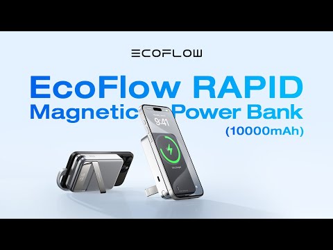 EcoFlow Rapid 10000 Magnetic 10000mAh Silver