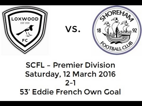 2016-03-12 Shoreham (H) - French Own Goal