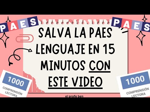 SAVE YOUR PAES LANGUAGE EXAM IN 15 MINUTES WITH THIS VIDEO! TIPS TO IMPROVE YOUR PAES SCORE 2026