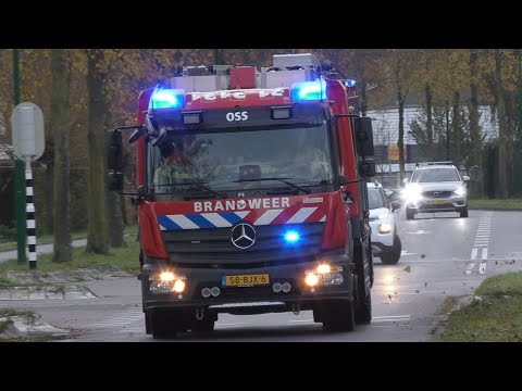 Politie, Brandweer en Ambulance met spoed naar een Medische Noodsituatie in Lith