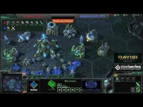 Fenix (T) vs Adelscott (P) - DreamHack SteelSeries Tournament