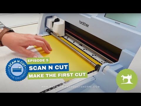 Brother ScanNCut Series | Ep. 5: Make Your First Cut! #scanncut