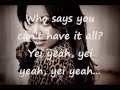 Dionne Bromfield - Who Says You Can't Have It ...