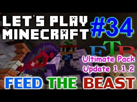 Let's Play Minecraft Hermitcraft FTB Ep. 34 - New Ultimate Pack Update 1.1.2