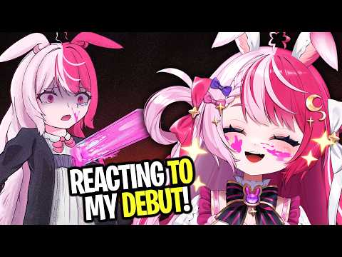 ¡¡REACCIONO a mi DEBUT de HACE 2 AÑOS !!  🎀