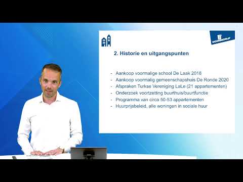 Presentatie plannen De Laak door Woonbedrijf