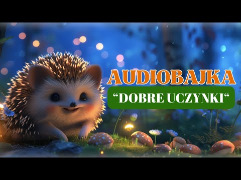 Audiobajka o bezinteresownej pomocy 💚 Dobre uczynki 💚 Audiobook dla dzieci o dobrym Jeżu🦔 Słuchowsko