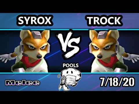 GOML 2020 SSBM - Syrox (Fox) Vs. Trock (Fox) Melee Pools