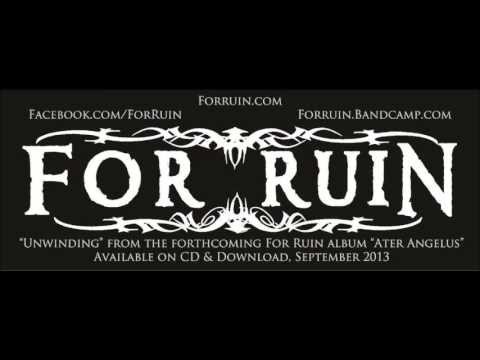 For Ruin - Unwinding - Lyric Video - Ater Angelus (2013)