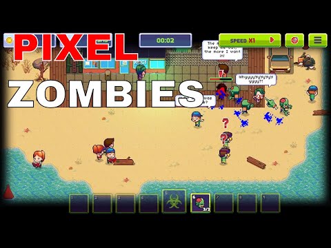 Pixel zombies go wild - Let's Play Infectonator 3 pc - YouTube