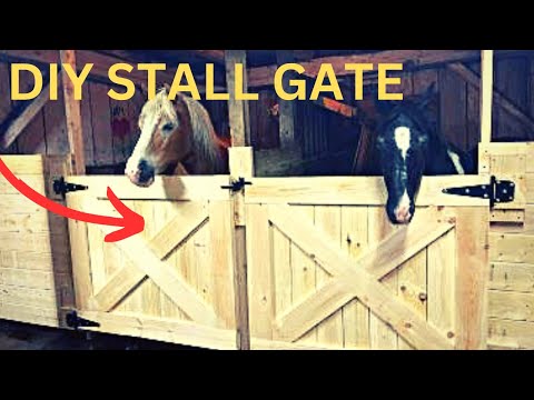 Easy DIY Gate, Horse Stall Gate