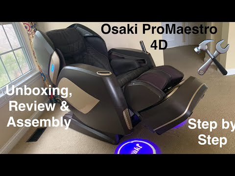 Osaki ProMaestro 4D Massage Chair Unboxing, Assembly and Review. Is it worth it?
