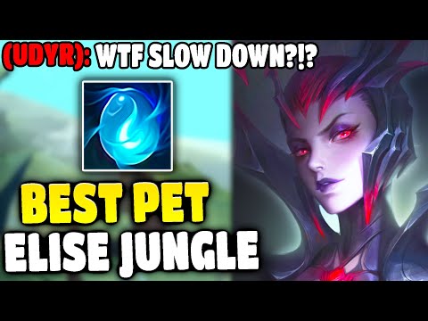 Gustwalker is THE BEST jungle pet on Elise Jungle in Season 13! | Ep.8 Unranked to Masters