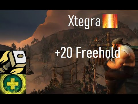 +20 Freehold - Holy Paladin M+ BFA Season 3 (Xtegra)