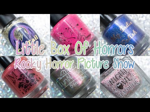 Little Box Of Horrors May 2022 | Rocky Horror Picture Show | Nicole Loves Nails