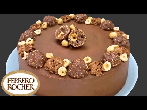 Best Cake in the World: FERRERO ROCHER! Simple and Very Tasty!