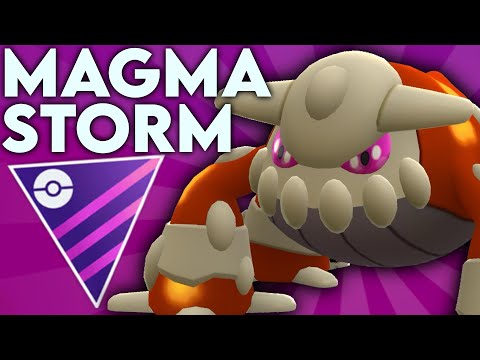 *MAGMA STORM* HEATRAN HAS AN INSANE ANIMATION! IS IT WORTH USING IN THE MASTER LEAGUE?| PoGo PvP