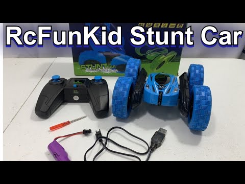 RcFunKid Remote Control RC Stunt Car from Amazon