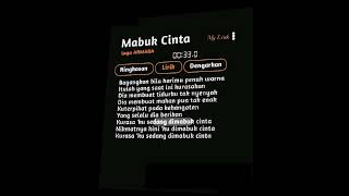 Download lagu lirik lagu: mabuk cinta mp3