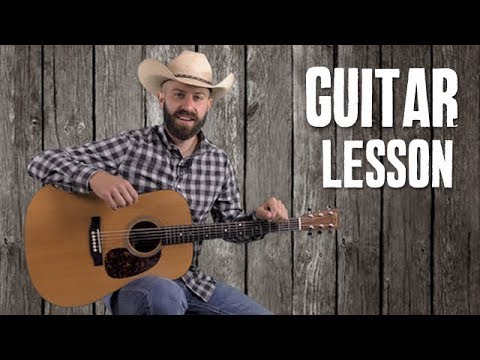 Merle Haggard Style Classic Country Intro & Fills - Guitar Lesson