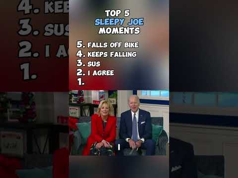 Top 5 Sleepy Joe Biden Funniest Moments