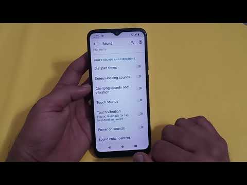 Moto edge 20 mein touch sound disable Karen, Moto edge 20 touch sound setting
