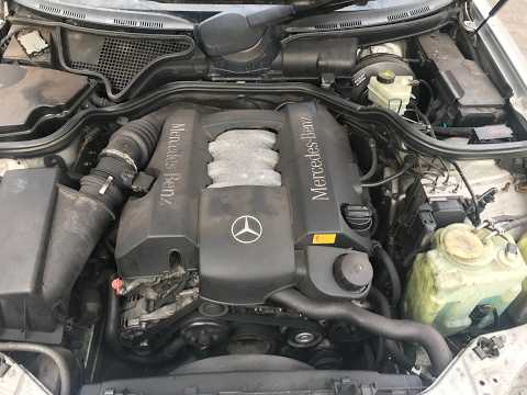 фото двигатель (двс) mercedes e-class w210 (1995-2002) 0