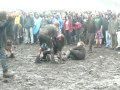 Mud football circle pit during Last Days Of Humanity ...