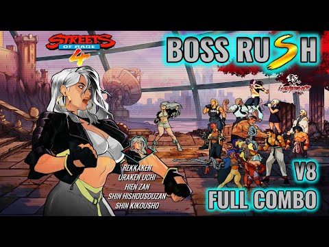 Streets of Rage 4/ V8/ Boss Rush/ Blaze: Full Combo (270k)!
