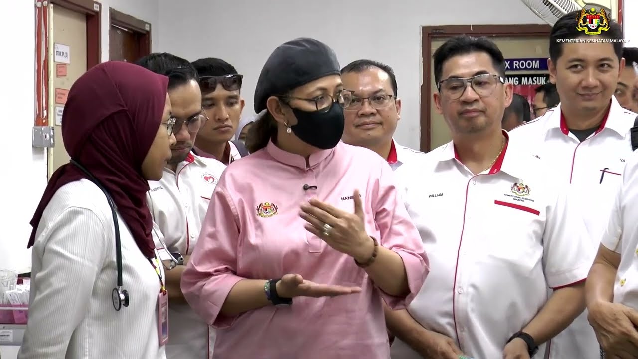 Lawatan Kerja Rasmi YB Timbalan Menteri Kesihatan ke Hospital Tuaran