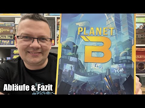 Planet B (Hans im Glück / asmodee) Kennerspiel und Engine Builder mit verrückter Thematik
