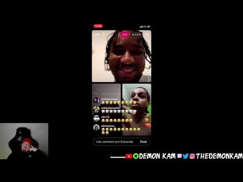 Demon Kam Reacts to C Blu vs Sha gz (Crooklyn Ig Live)