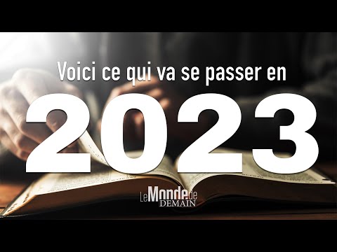 2023 selon la prophétie biblique