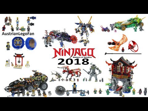 Lego Ninjago 2018 - Compilation of all Sets