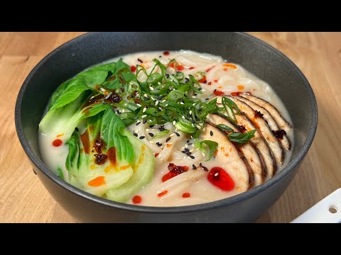 How to make Creamy Miso Udon Noodle Soup in 20 minutes