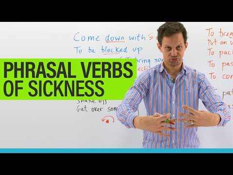 英語で病気についてのphrasal verbs 15選 (15 PHRASAL VERBS about sickness in English)