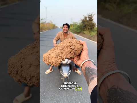He Found a Mud-Covered Supercar… His Son Won’t Believe This! 😱🏎️ #shorts #shortsfeed