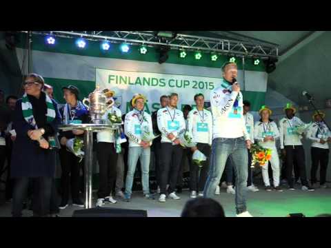 IFK Mariehamn firar guldet på torget - 27 september 2015