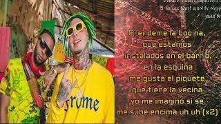 Lary Over FT Lirico en la casa-Subete -Letra